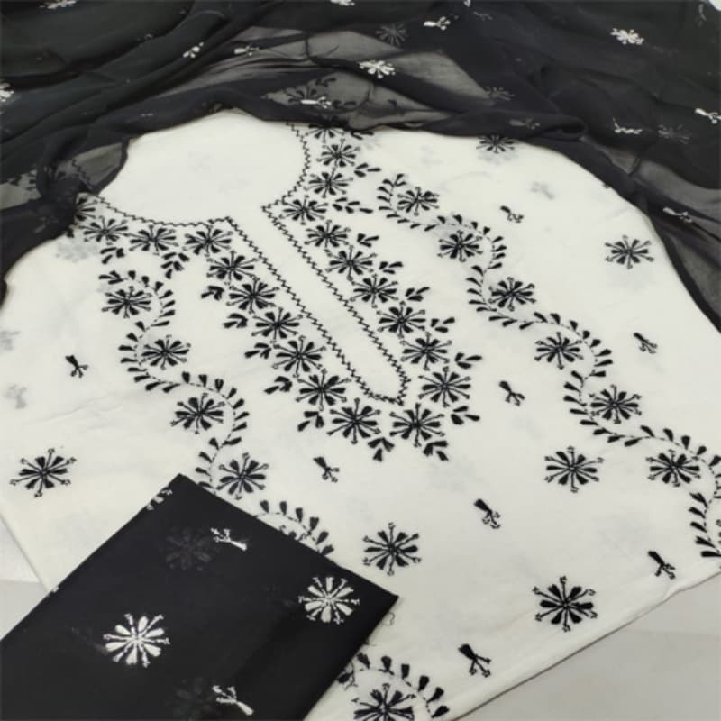 *Embroidered jall Suits*