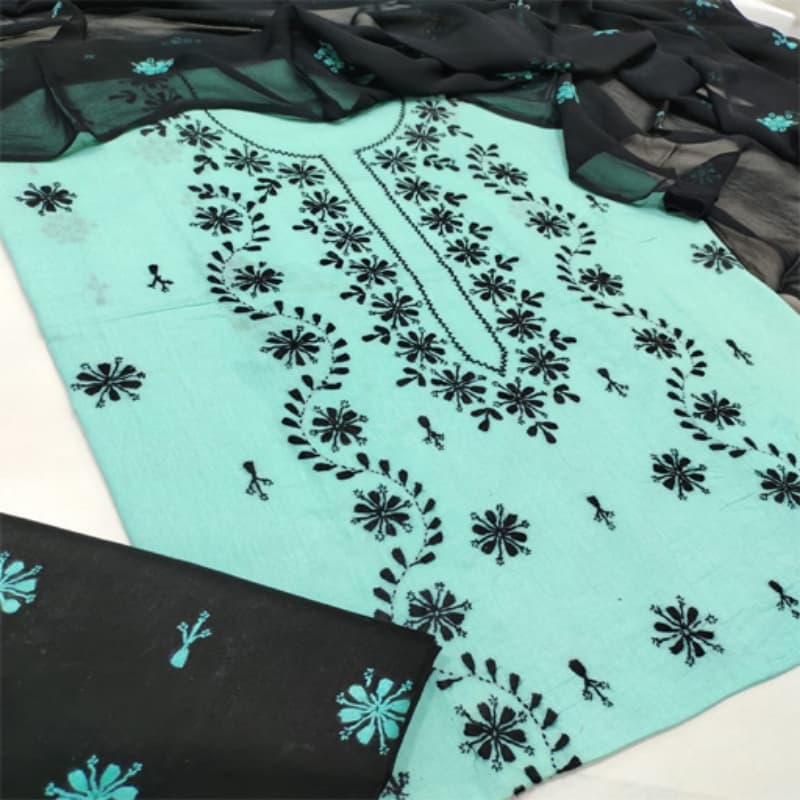 *Embroidered jall Suits*