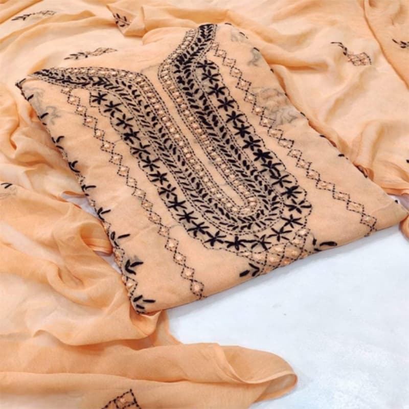 Pakistani krinkal chaffon