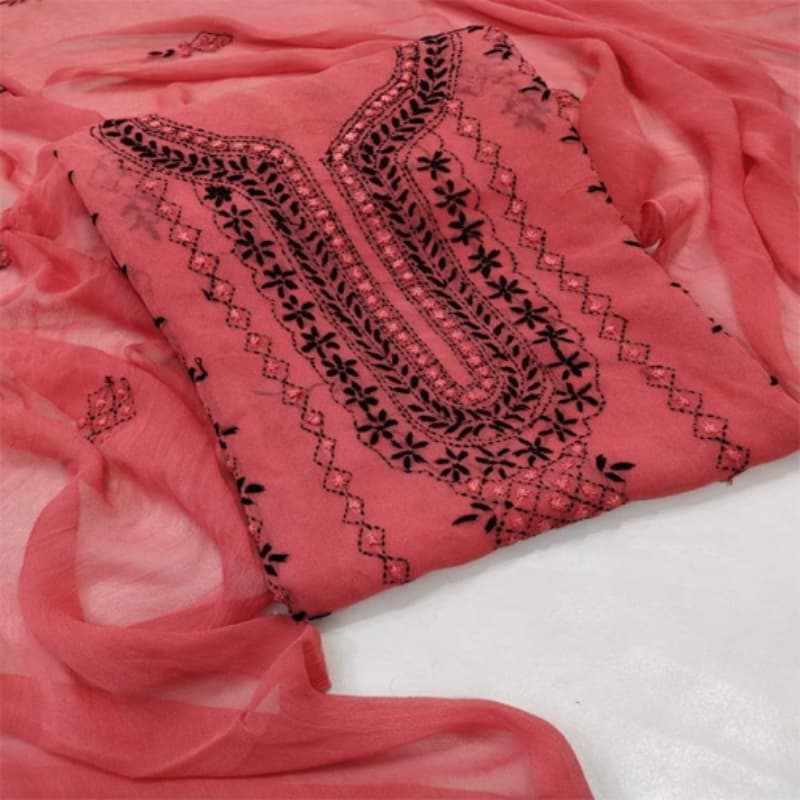 Pakistani krinkal chaffon